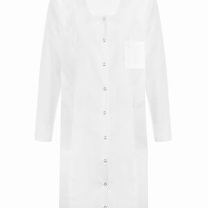 Sukienka medyczna biała - obrazek 1