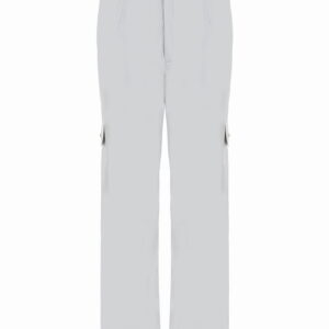 Spodnie medyczne męskie szare z kieszeniami - obrazek 1