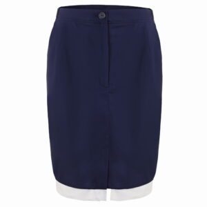 Spódnica medyczna FA12 granat - obrazek 1