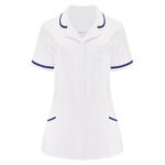 Żakiet medyczny damski z krótkim rękawem – wygodny, przewiewny i elegancki. Idealny do pracy w szpitalu, gabinecie i klinice. Profesjonalny wygląd i komfort noszenia.