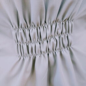 Bluza medyczna z 5 kieszeniami szara - obrazek 3